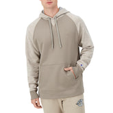 Champion Men's Hoodie, Powerblend, Fleece Striped Sweatshirt for Men (Reg. or Big & Tall)